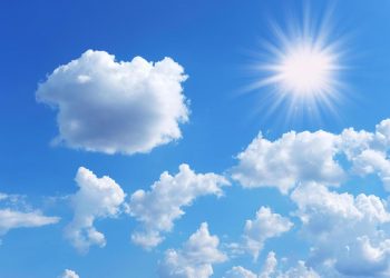 Indomet pronostica un viernes mayormente soleado con nubes dispersas