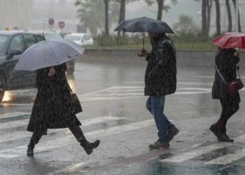 Vaguada y sistema frontal provocarán aguaceros y tronadas sobre el país