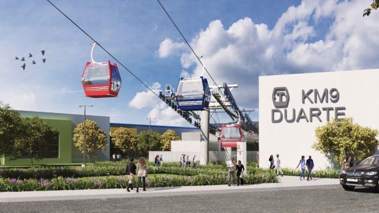 Gobierno dominicano presenta licitación para la línea 3 del Teleférico de Santo Domingo
