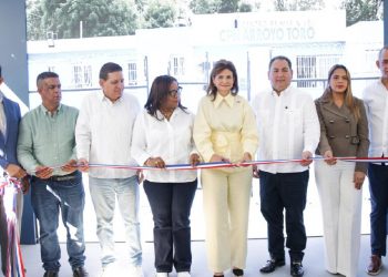 Raquel Peña inaugura proyectos para mejorar la calidad de vida en Bonao