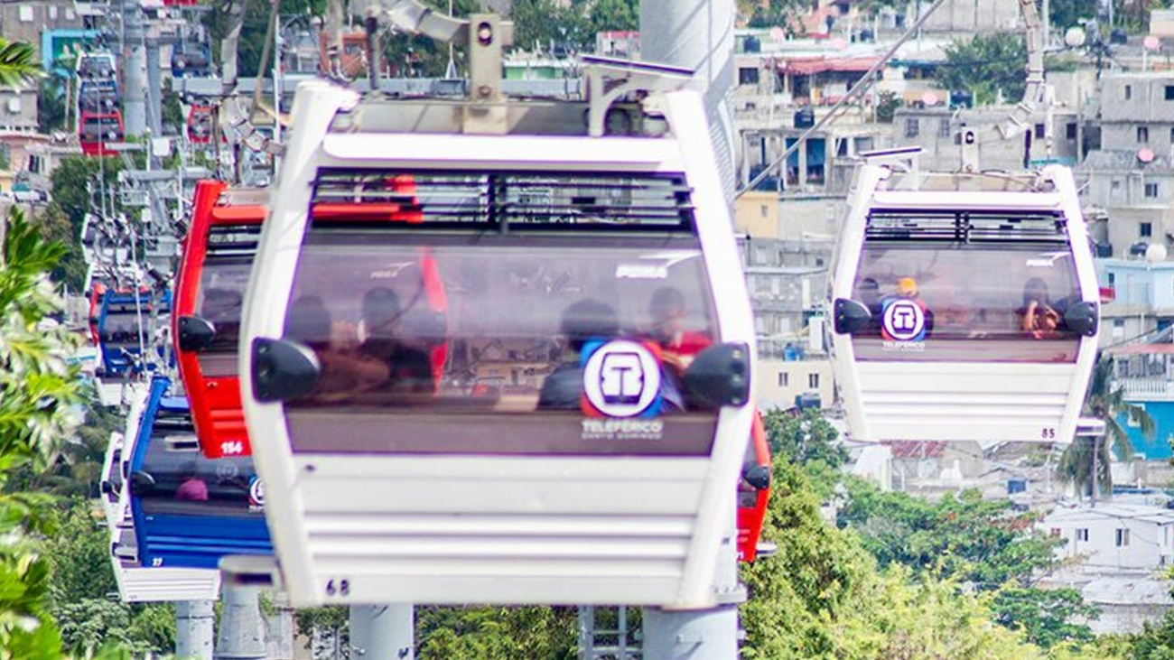 Opret suspende servicio de la Línea 1 del Teleférico de Santo Domingo por avería