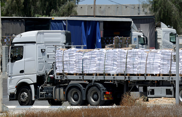 ONU logra autorización para el ingreso de 100 camiones con ayuda humanitaria a Gaza