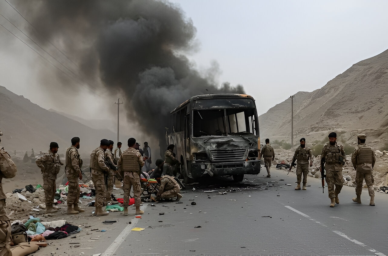 Atentado suicida con coche bomba en Pakistán deja al menos trece soldados muertos