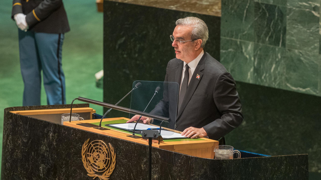 Abinader destaca oportunidades de RD como hub logístico regional en conferencia de la ONU