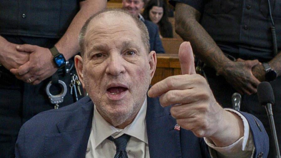 Anulan juicio por violación contra Harvey Weinstein en Nueva York