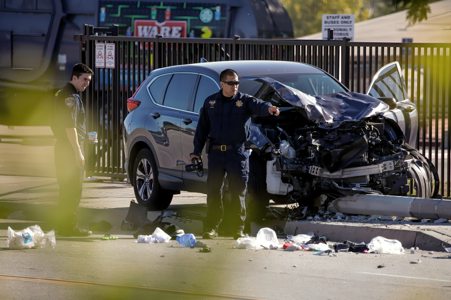 Impactante atropello múltiple en Los Ángeles deja más de 20 heridos
