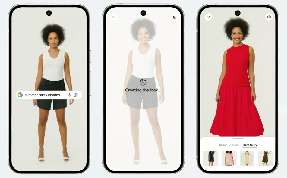 ¡Pruébate la ropa sin salir de casa! Google lanza experiencia virtual en EEUU