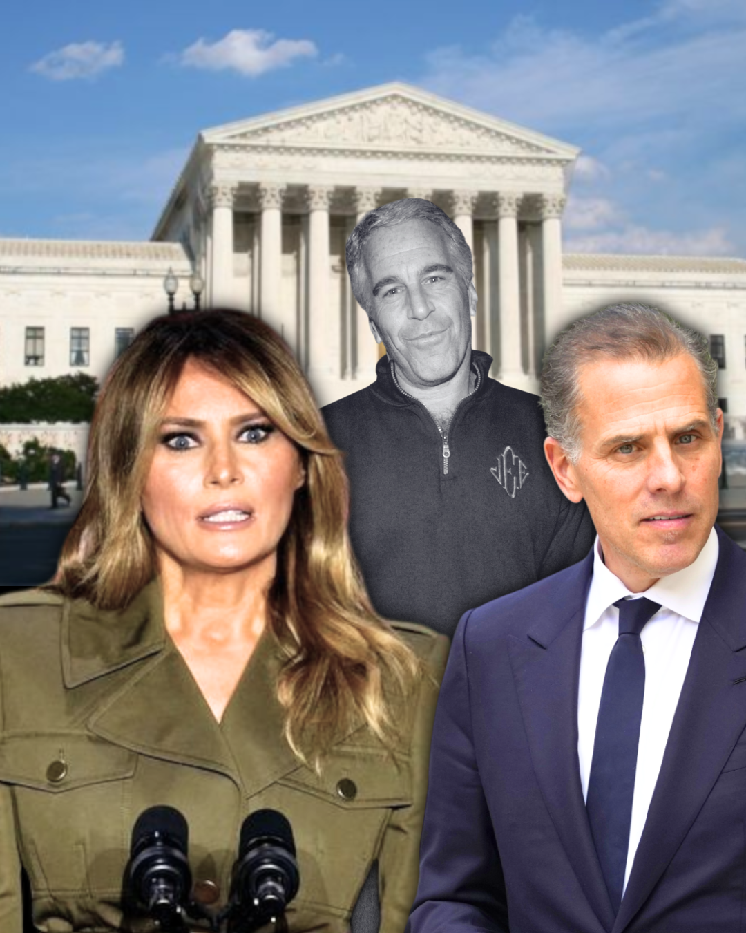 Melania Trump amenaza con demandar a Hunter Biden por comentarios que la relacionan con Epstein