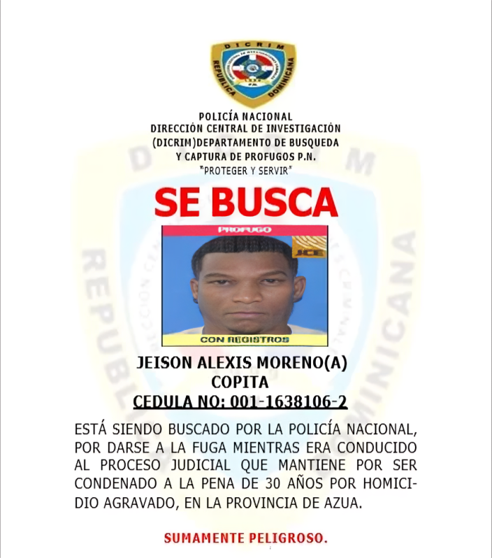 Impactante: Asesino de tres personas logra escapar en camino a la audiencia