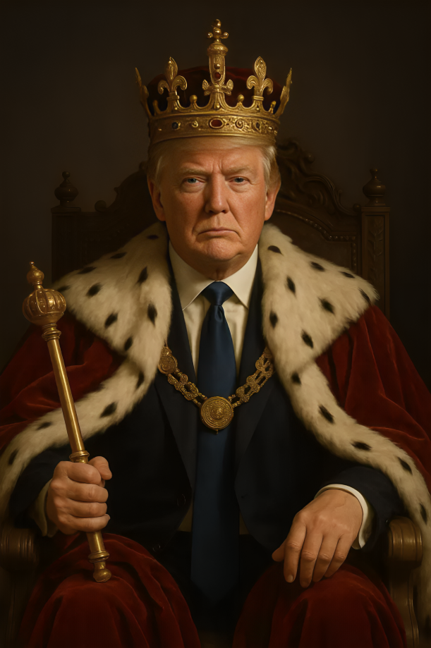 Trump se corona rey gracias a la IA y desata la furia de los manifestantes “No Kings”