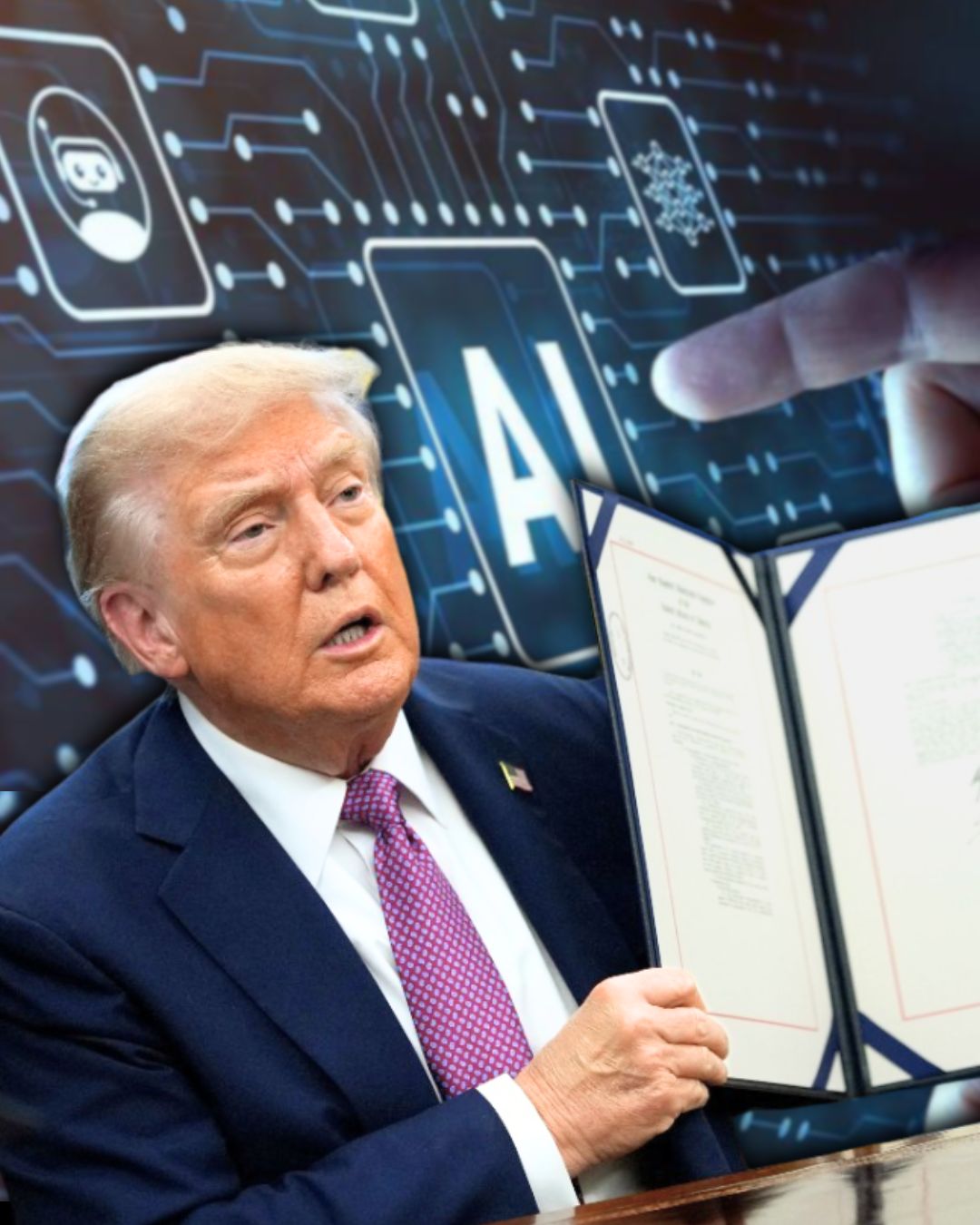 Trump anuncia que quitará a los estados la potestad de regular la inteligencia artificial