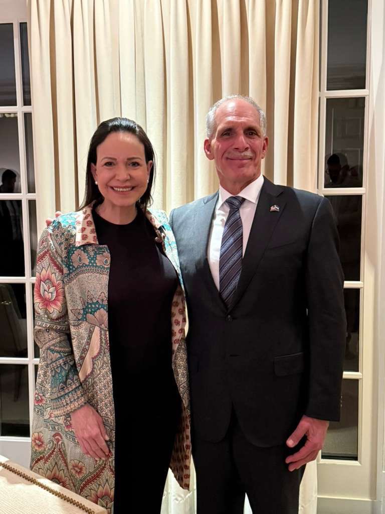 Presidente electo de Honduras se reúne en EE.UU. con María Corina Machado