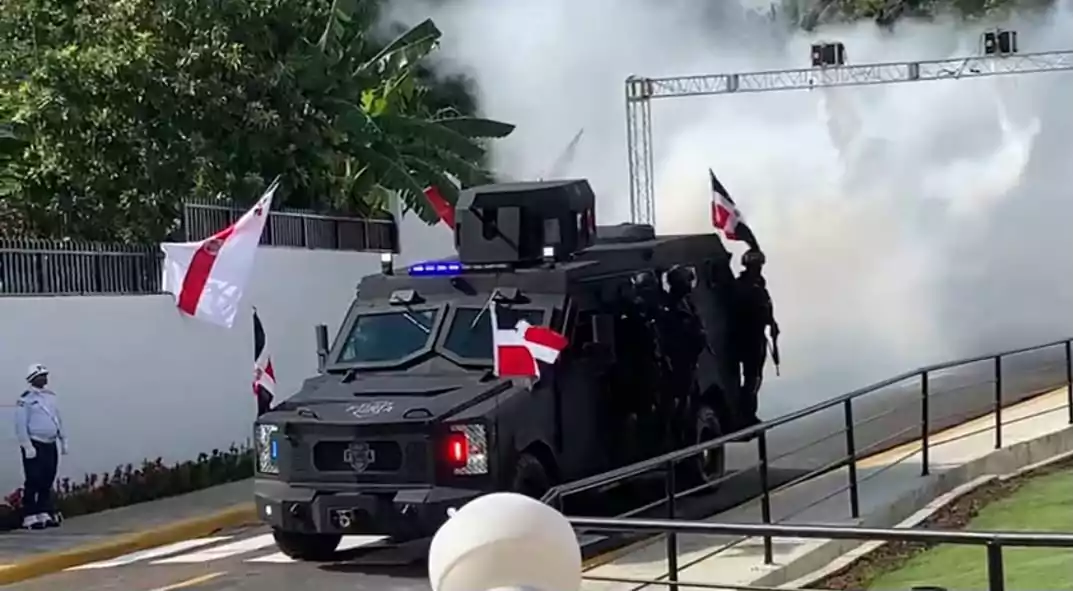 Presentan el primer vehículo militar blindado ensamblado en República Dominicana