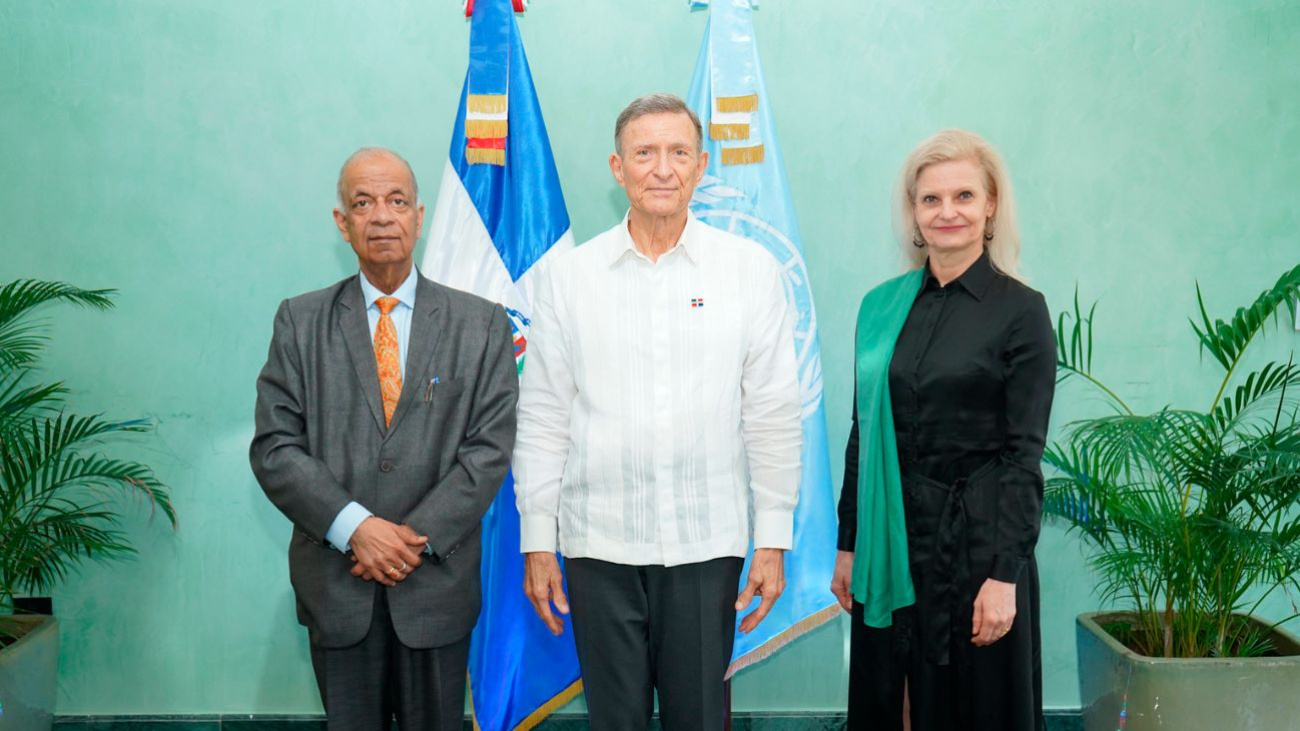 Canciller Roberto Álvarez aborda respaldo a misión en Haití en coordinación con la ONU