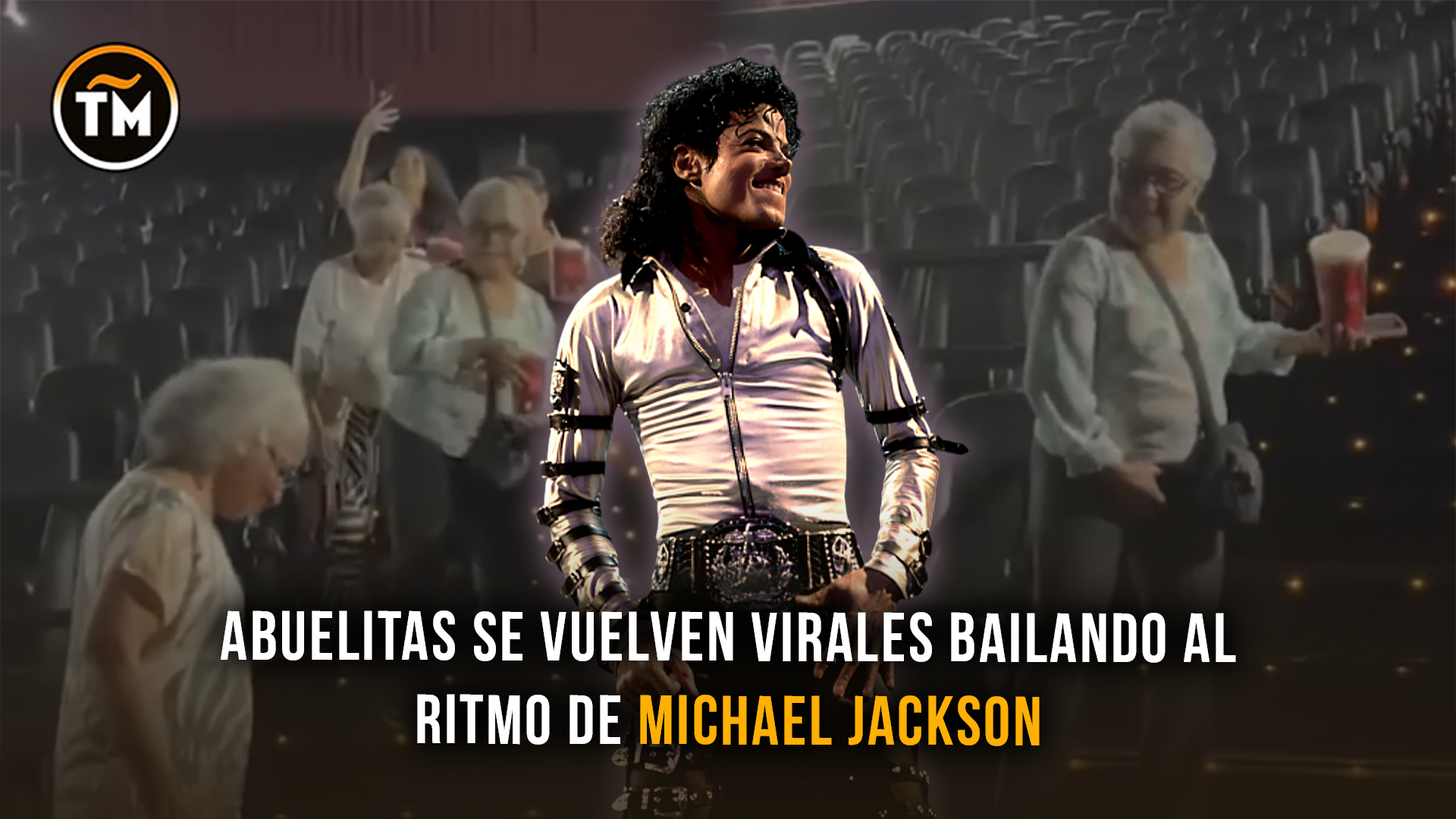 Abuelitas bailan al ritmo del Rey del Pop tras salir de sala de cine y se vuelven virales