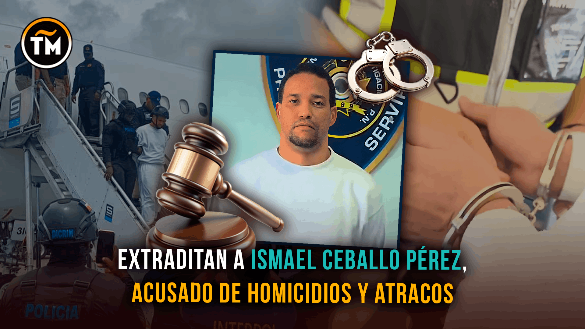 Extradición: Policía Nacional recibe acusado de múltiples crímenes desde EE. UU.