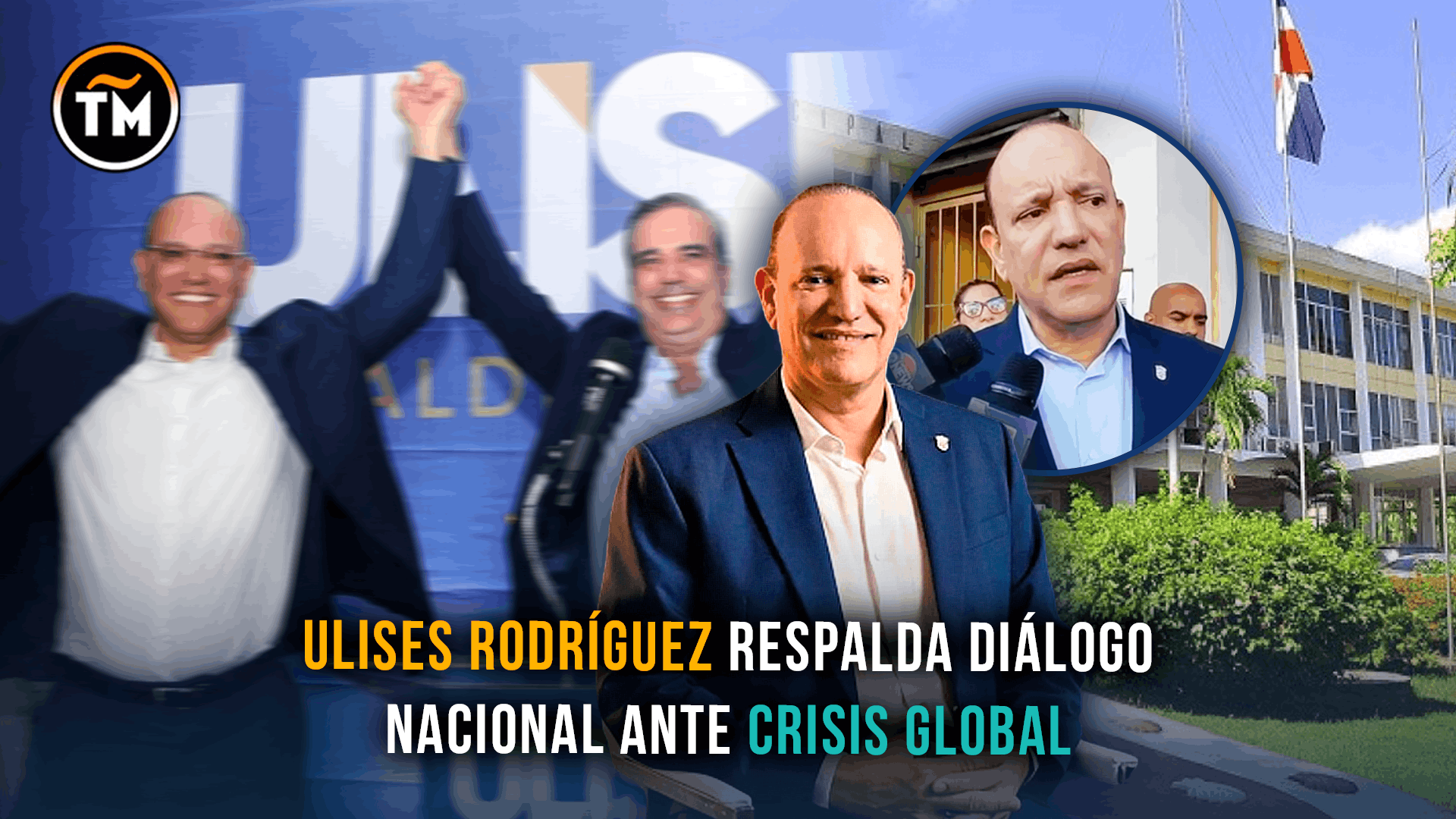 El alcalde de Santiago, Ulises Rodríguez, calificó como acertado el llamado al diálogo nacional