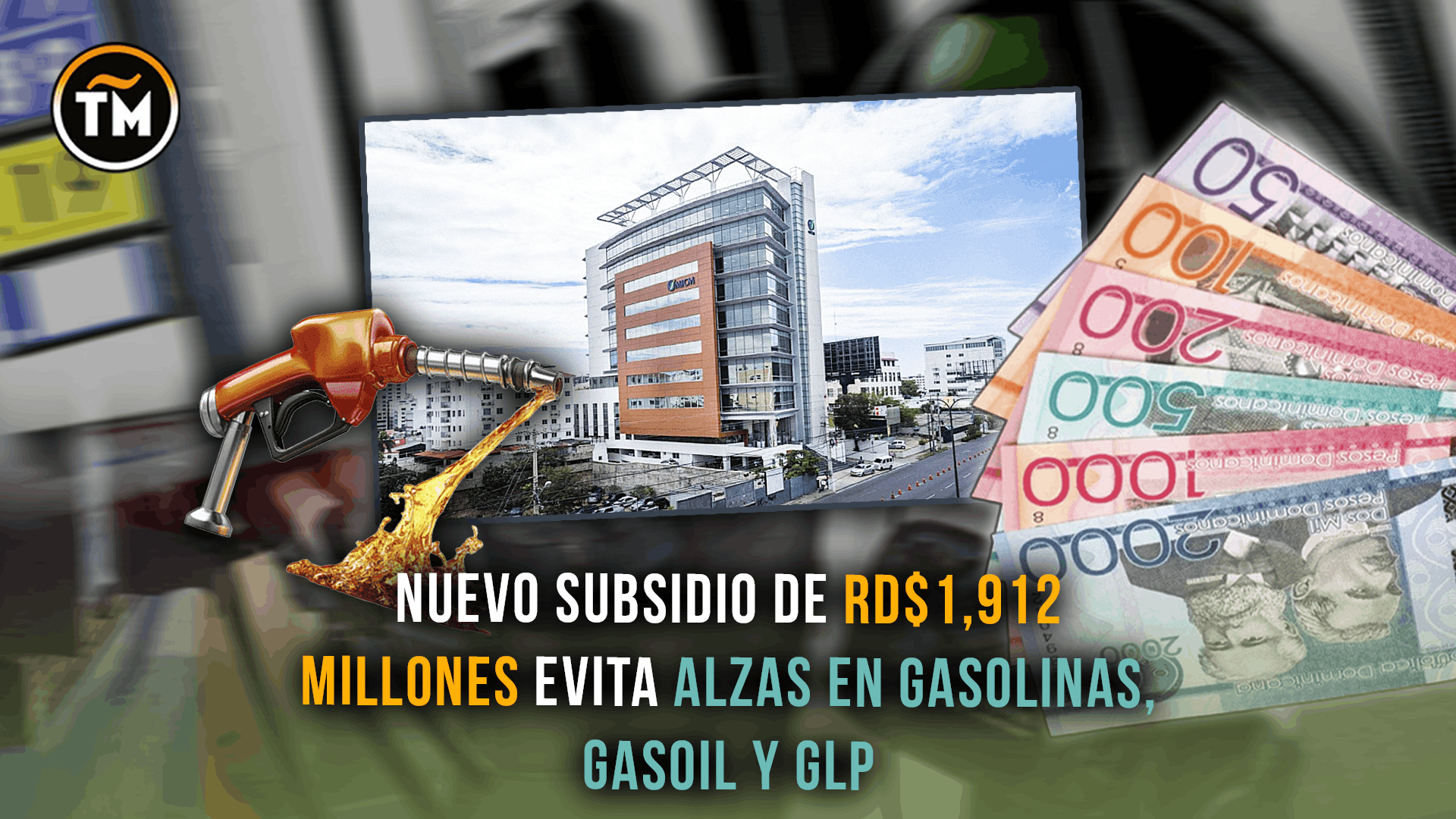 Precios de combustibles se mantienen con subsidio de RD$1,912 millones para Semana Santa 2026