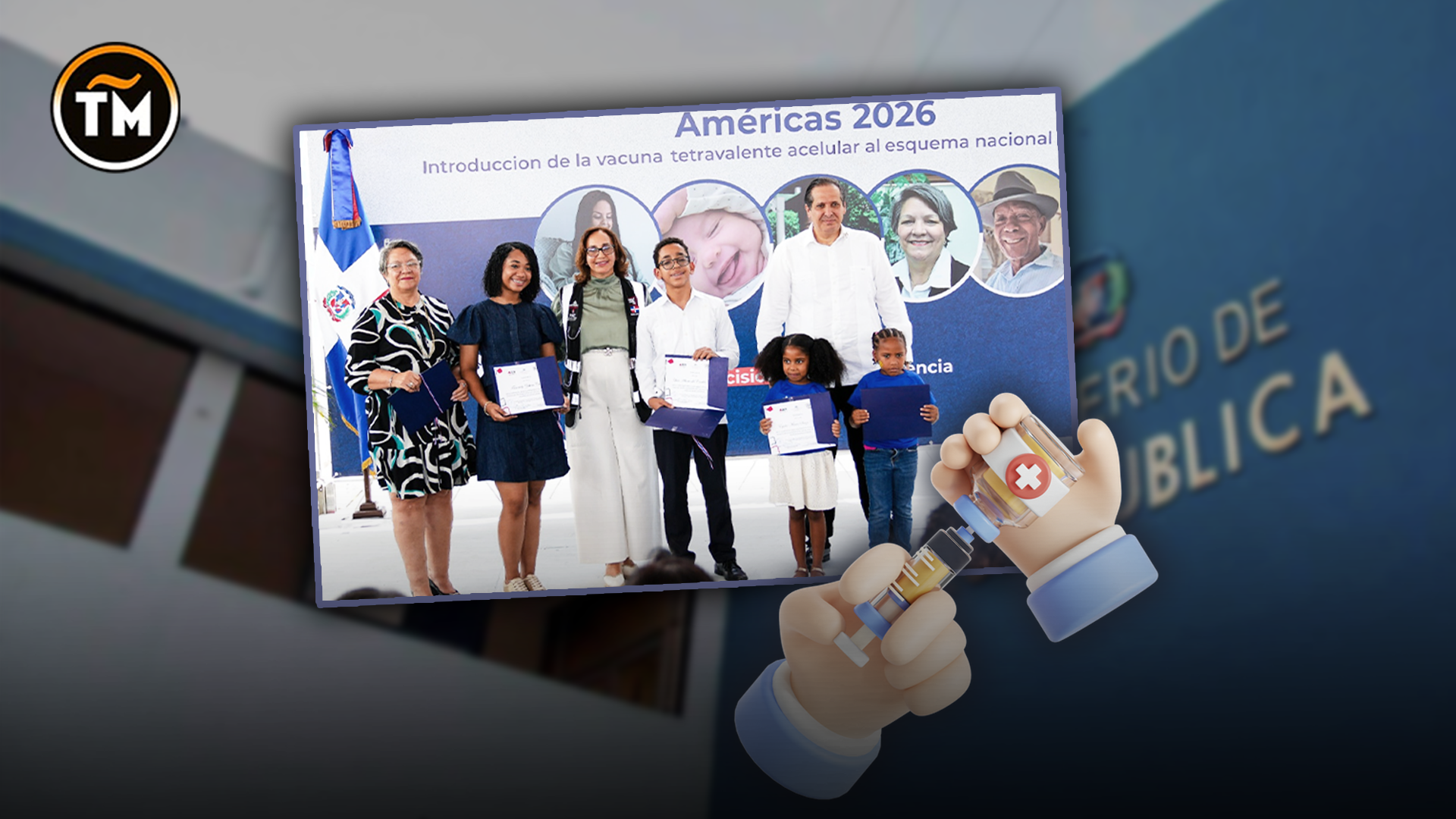 Vacuna tetravalente fortalece esquema infantil en República Dominicana