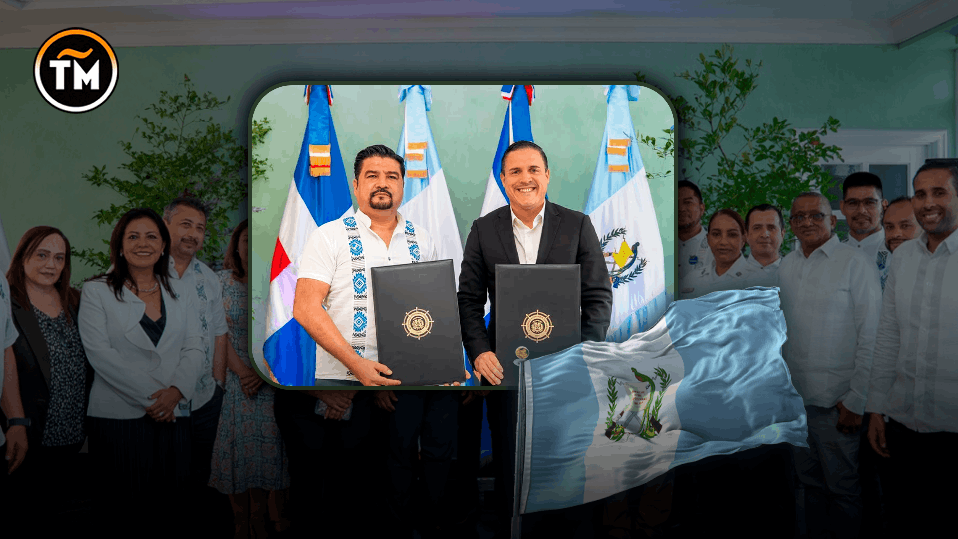 Cooperación portuaria: Apordom y Guatemala firman acuerdo bilateral